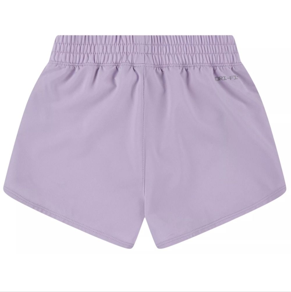 NWT Nike Little Girls Dri Fit One Woven Shorts Purple Size 6 - Picture 2 of 7